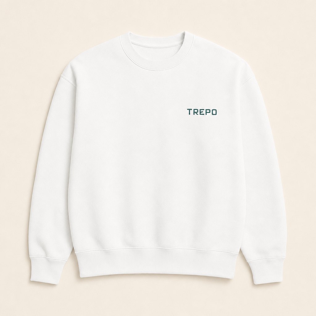 The Crewneck — White